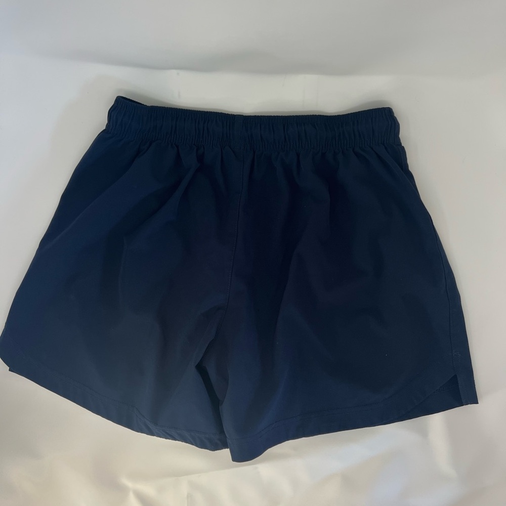 Classic Navy Athletic Shorts for Men